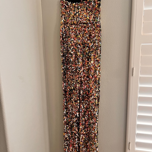 NWT Helsi  Strapless Sequin Long Gown Dress - Picture 7 of 12